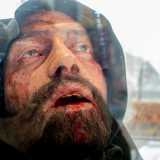 Diverse sono le parti del corpo realizzate iperrealisticamente in quest�ala dell�Apulia Film House, come la testa del brigante...